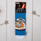 Носки детские "ВВ-8", Звёздные войны, 18-20 см, 7-9 лет, 80% хлопок, 17% полиамид, 3% эластан - Фото 3