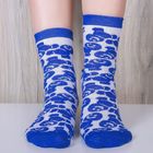 Носки детские "Олаф", Холодное сердце, 16-18 см, 4-6 лет, 80% хлопок, 17% полиамид, 3% эластан - Фото 2