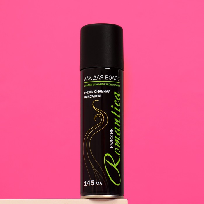 Лак для волос «Романтика» сильной фиксации, 140 мл - Фото 1