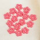 Пуговица детская, 2 прокола "Цветочек", цвет розовый шик - Фото 2