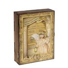 Ключница-шкатулка деревянная "Ангел гармонии и тепла" - Фото 1
