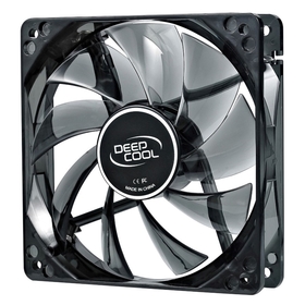 Вентилятор Deepcool WIND BLADE 120 120x120x25 3pin 27dB 1300rpm 119g голубой LED 1517007