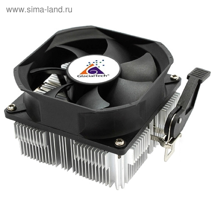 Кулер Glacialtech Igloo A360 PWM Soc-AMD/ 4pin 15-38dB Al 100W 270g скоба BULK - Фото 1