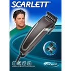 Машинка для стрижки волос Scarlett SC-HC63C07, 4 насадки, цвет бронза - Фото 2