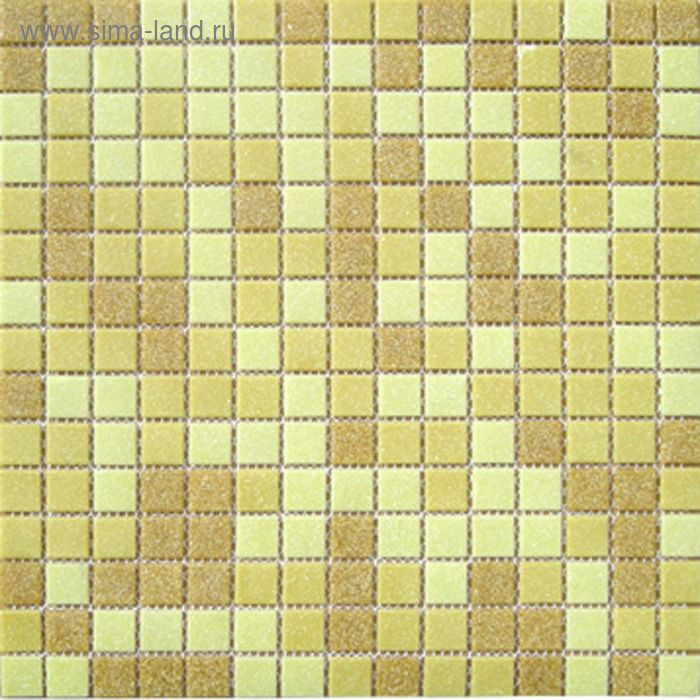 Mозаика стеклянная Elada Mosaic МС103Р, песочная на бумаге, 327х327х4 мм - Фото 1