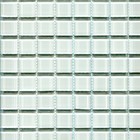 Mозаика стеклянная Elada Mosaic A101, белая, 327х327х4 мм - Фото 2