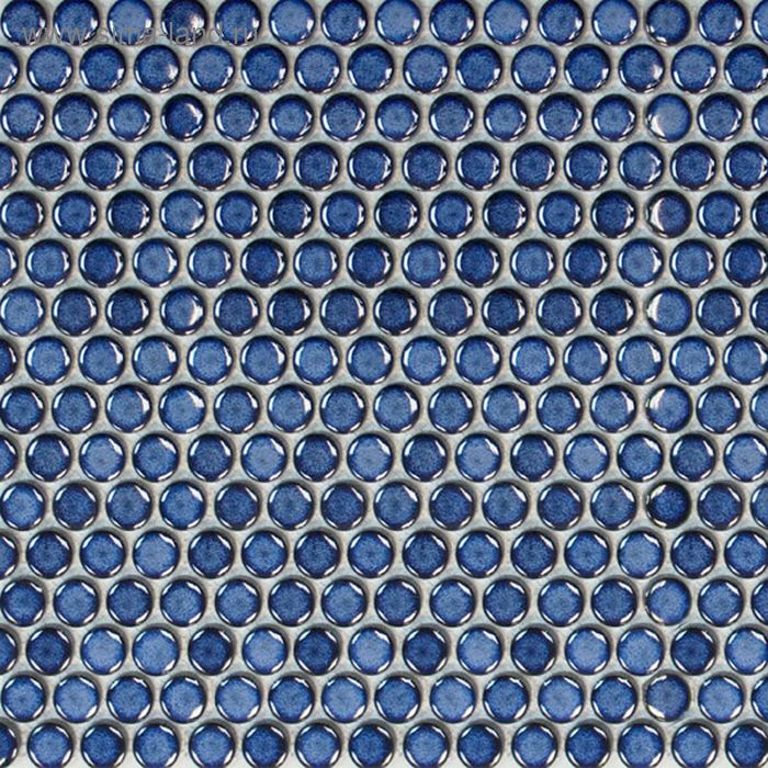 Mозаика керамическая Elada Mosaic 19EB-19, синяя, 300х300х6 мм - Фото 1