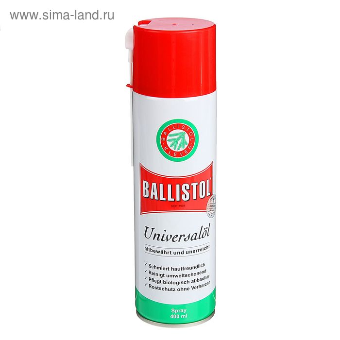 Масло оружейное Ballistol Spray универсальное, 400 мл - Фото 1