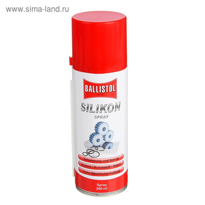 Смазка силиконовая оружейная Silikon Spray BALLISTOL, 200 мл - Фото 1