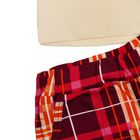 Пижама женская (футболка, шорты) "Улыбка", размер 44, цвет бордовый - Фото 5