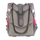 Рюкзак каркасный Hummingbird TK 37 х 32 х 18 см, мешок, для девочки, «Мишка», серый/розовый - Фото 4