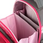 Рюкзак каркасный Hummingbird TK 37 х 32 х 18 см, мешок, для девочки, «Мишка», серый/розовый - Фото 7