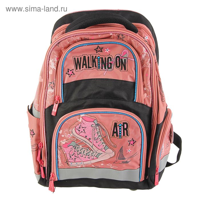 Рюкзак школьный эргономичная спинка для девочки Steiner 4101-155, 41*30*17 Walking on Air 4101-155 - Фото 1