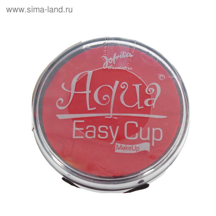 Аквагрим Aqua Easy Cup, цвет красный, 16 г - Фото 1