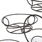 Подставка для цветов «Павлин», d=16 см, чёрный - Фото 4