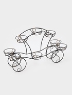 Подставка для цветов «Карета», d=16 см, цвет чёрный - Фото 6