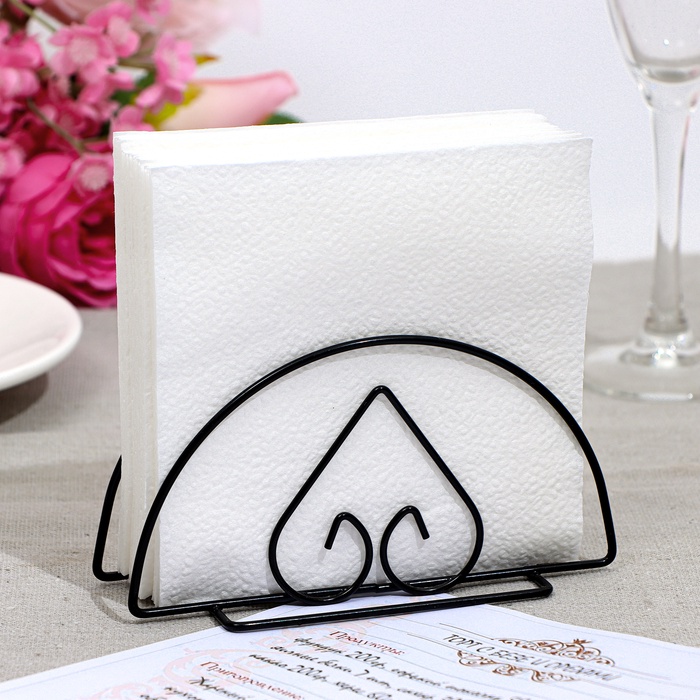 Салфетки бумажные, 24×24 см, 100 шт., белые