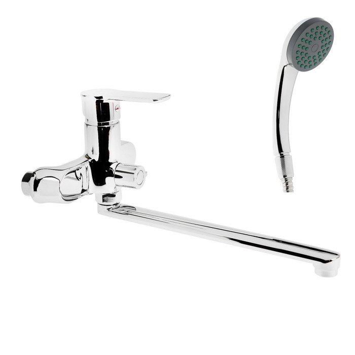 Смеситель для ванны Accoona А7164, однорычажный, хром - Фото 1