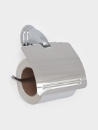 Держатель для туалетной бумаги с крышкой Accoona A11105, хром - Фото 2