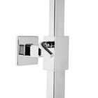 Штанга со смесителем Accoona А8394, однорычажная, с тропическим душем, хром - Фото 5