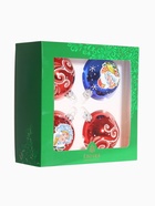 Набор новогодних шаров «Новогодняя сказка», 4 шт., d=7.5 см 1485926