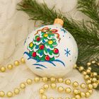 Ёлочные шары «Мороз», новогодние, набор 4 шт., d=7.5 см - Фото 4