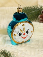 Ёлочный шар «Будильник» d=6 см, МИКС - Фото 2