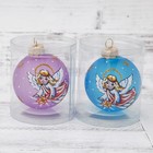 Ёлочный шар «Ангелочек» новогодний, d=6 см, МИКС - Фото 5