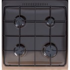 Плита Gefest ПГ 3200-06 K19, газовая, 4 конфорки, 42 л, газовая духовка, коричневая - Фото 2