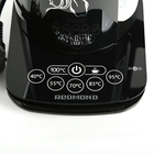 Чайник электрический Redmond RK-M170S, пластик, колба металл, 1.7 л, 2400 Вт, черный - Фото 3