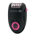 Эпилятор Rowenta EP2832F0, 2 скорости, 2 насадки, от сети, чёрно-розовый - Фото 2