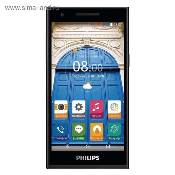 Смартфон Philips S396 Black - Фото 1