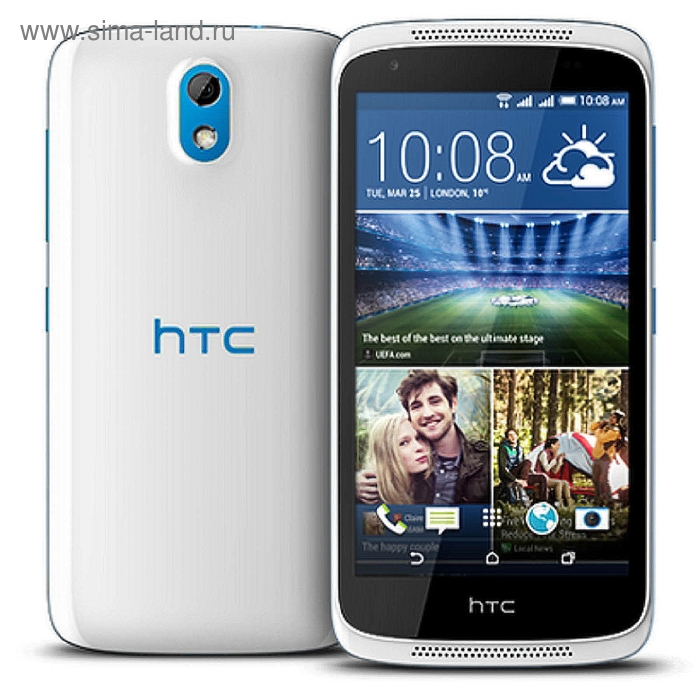 Смартфон HTC Desire 526G DS Terra White/Blue - Фото 1