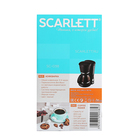 Кофеварка Scarlett SC 038, капельная, 600 Вт, 1.2 л, чёрная - Фото 7