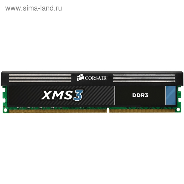 Память DDR3 4Gb 1333MHz Corsair CMX4GX3M1A1333C9 RTL PC3-10600 CL9 DIMM 240-pin 1.5В - Фото 1
