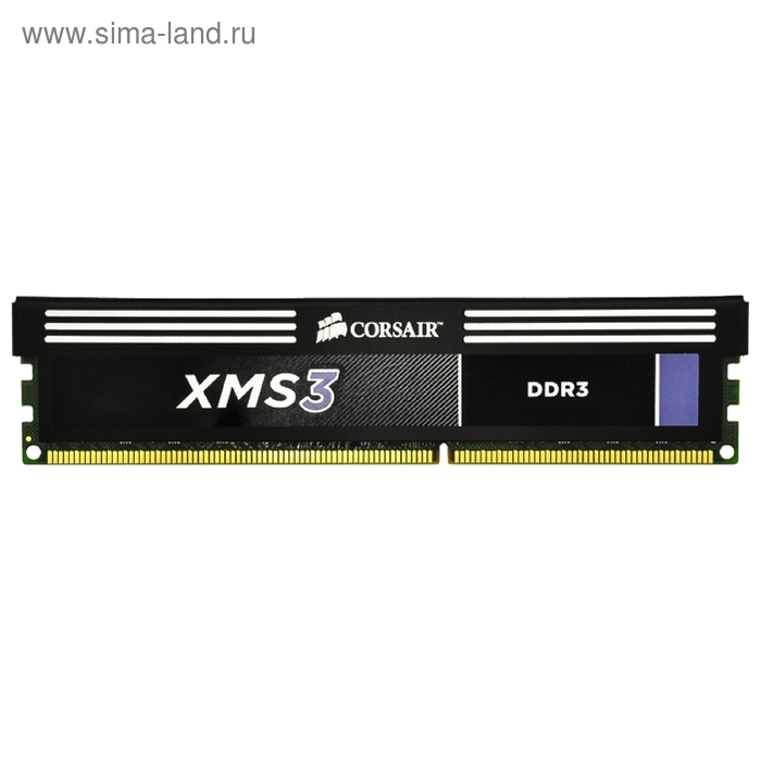 Память DDR3 8Gb 1600MHz Corsair CMX8GX3M1A1600C11 RTL PC3-12800 CL11 DIMM 240-pin 1.5В - Фото 1