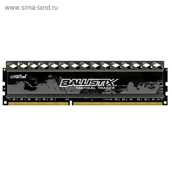 Память DDR3 8Gb 1600MHz Crucial BLT8G3D1608DT2TXRGCEU RTL PC3-12800 CL8 DIMM 240-pin 1.5В - Фото 1