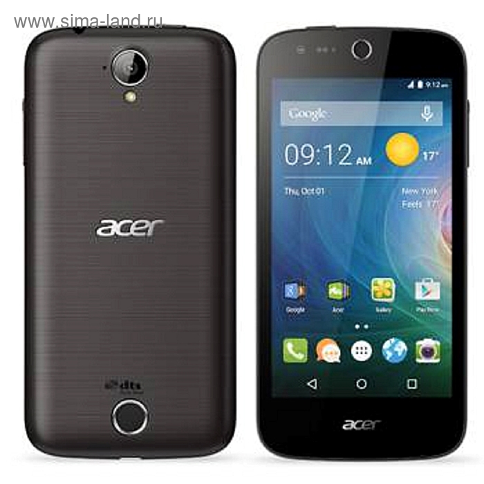 Смартфон Acer Liquid Z330, 8 Gb, черный - Фото 1