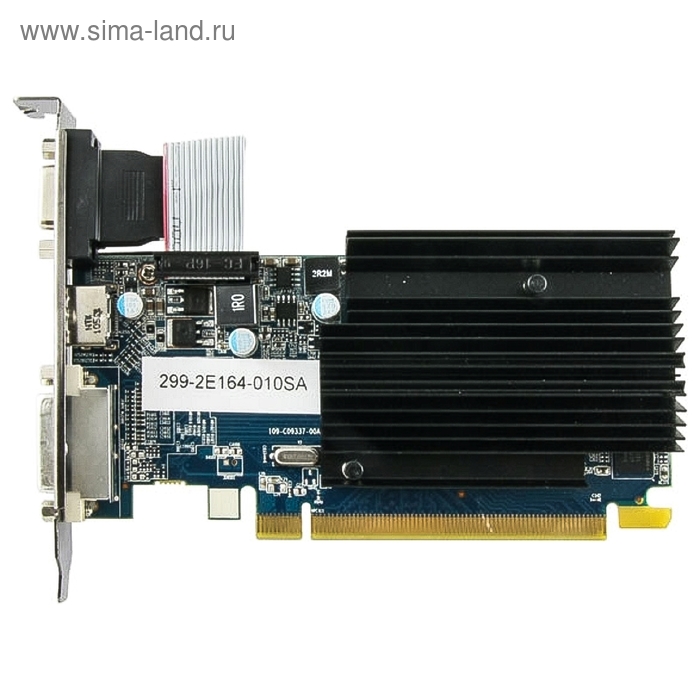 Видеокарта Sapphire AMD Radeon HD 6450 (11190-09-10G) 2G,625/1334,OEM - Фото 1