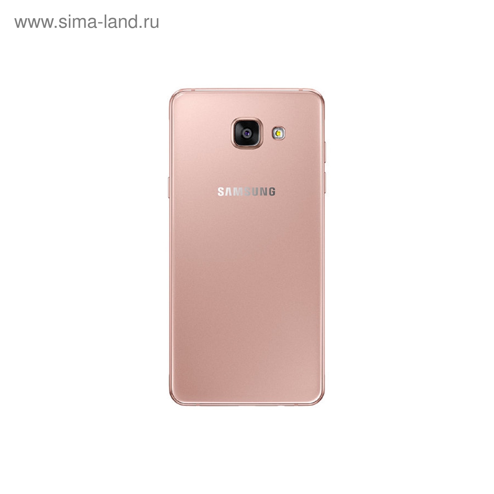 Смартфон Samsung Galaxy A5 (2016) SM-A510F 16Gb розовый (1498918) - Купить  по цене от 19 737.10 руб. | Интернет магазин SIMA-LAND.RU