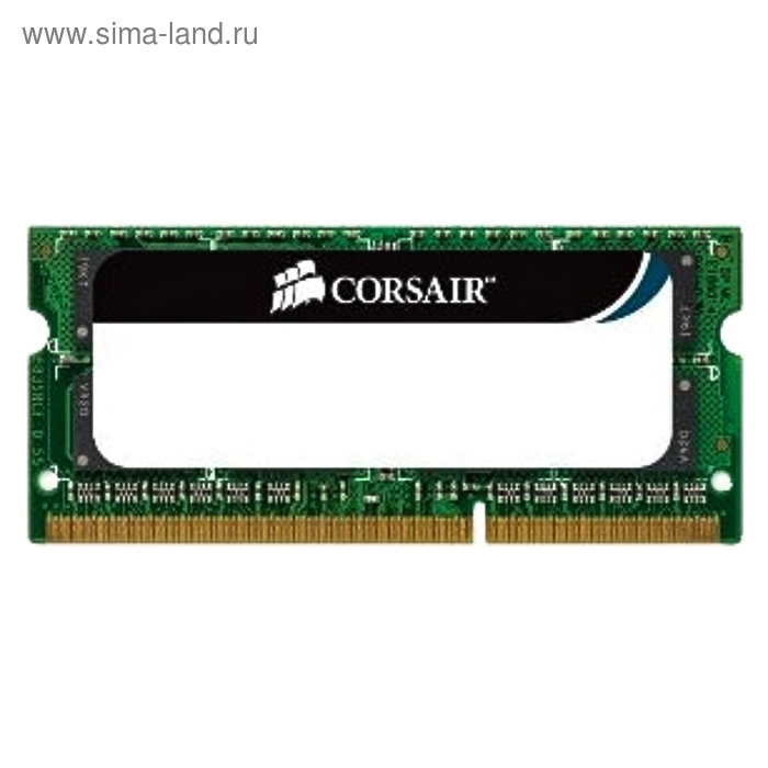 Память DDR3 4Gb 1333MHz Corsair CMSO4GX3M1A1333C9 RTL PC3-10600 CL9 SO-DIMM 204-pin 1.5В - Фото 1