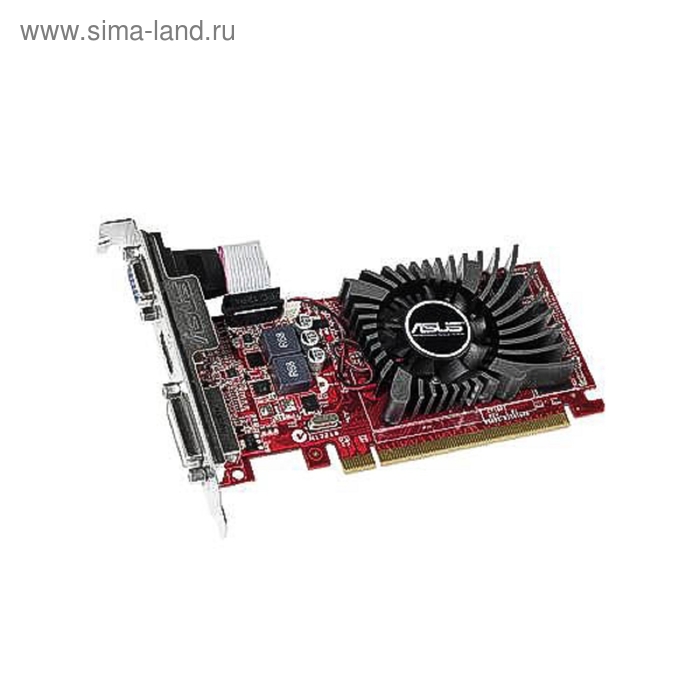 Видеокарта Asus AMD Radeon R7 240 (R7240-2GD3-L) 2G, 128bit, DDR3, 730/1800, Ret - Фото 1