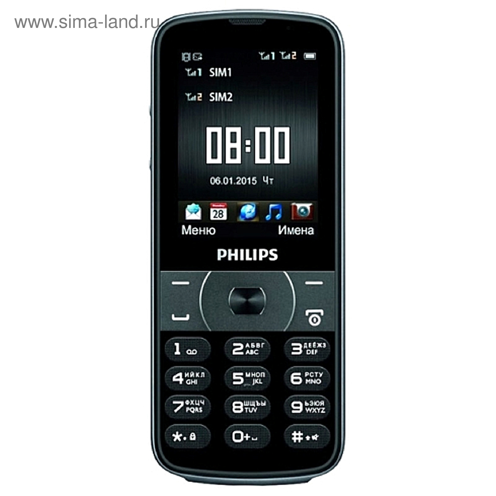 Разобрать Philips Xenium W832 UseHelp.org