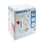 Чайник электрический Philips HD4646/40, пластик, 1.5 л, 2400 Вт, белый - Фото 2