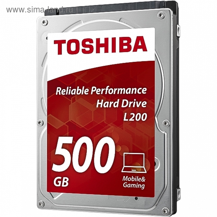 Жесткий диск Toshiba L200 500Gb (HDWJ105UZSVA) SATA-III - Фото 1