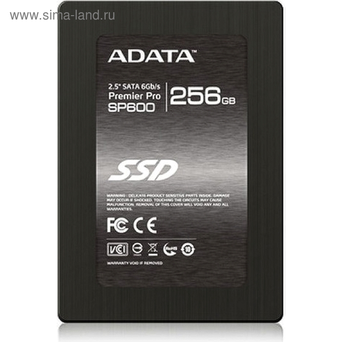 SSD накопитель A-Data Premier Pro SP600 256Gb (ASP600S3-256GM-C) SATA-III - Фото 1