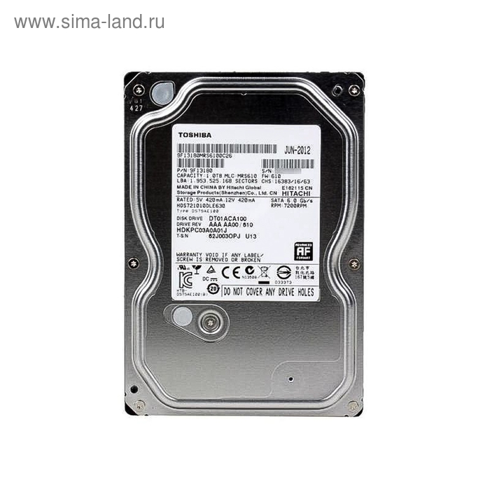 Toshiba dt01aca100. Toshiba 1 TB dt01aca100. Жесткий диск Toshiba dt01aca100. HDD Toshiba 1tb. 1 ТБ жесткий диск Toshiba [dt01aca100].