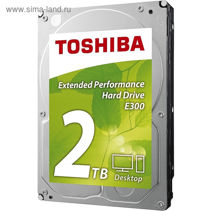 Жесткий диск Toshiba E300 2Tb (HDWA120UZSVA) SATA-III - Фото 1