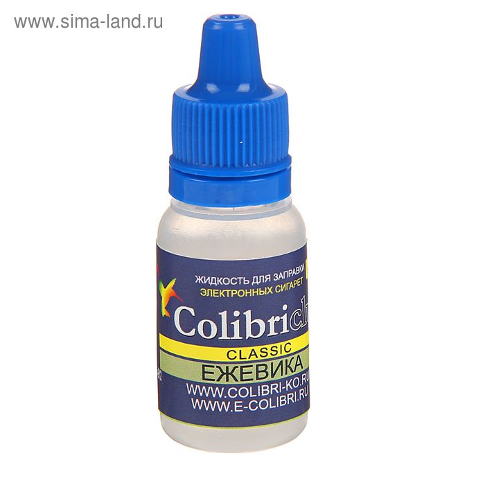 Жидкость для многоразовых ЭИ Colibriclub Classic, ежевика, 9 мг, 10 мл - Фото 1