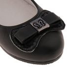 Туфли школьные, размер 32, цвет чёрный (арт. SC-21601) - Фото 7